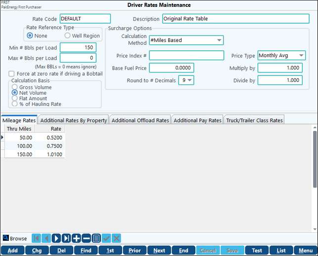 Driver_Hauling_Rate_Maint