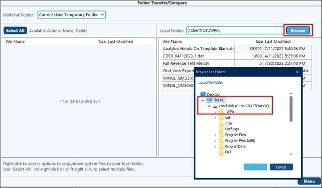 Folder Transfer Compare 1