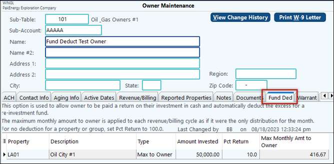 fund deduct