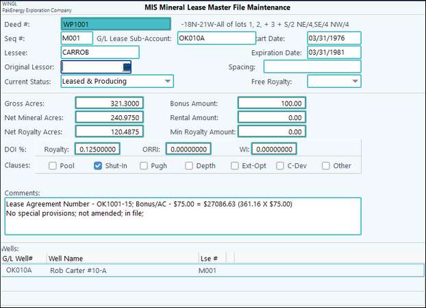 min leases tab2