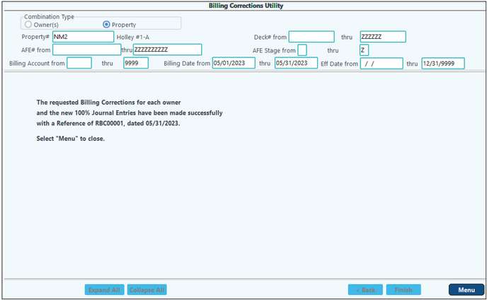 Revenue Billing Property 6