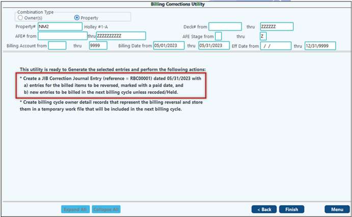 Revenue Billing Property 5