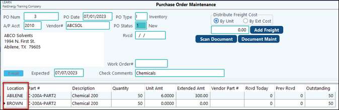 inv multi loc po 2