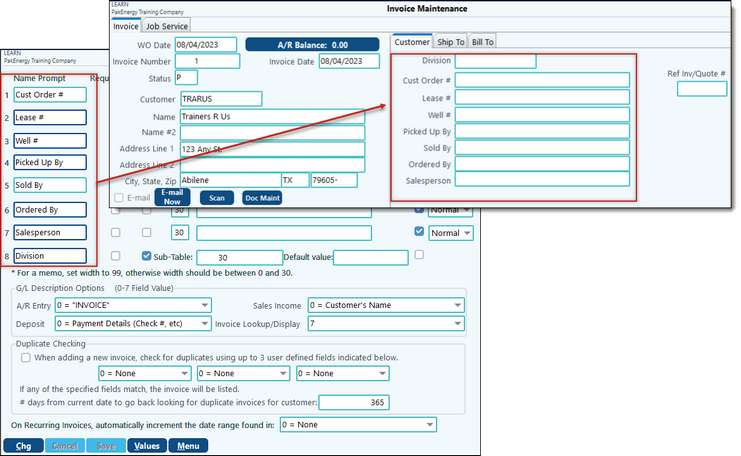 Custom Fields