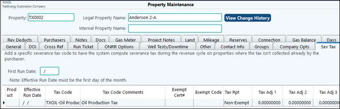 sev tax tab