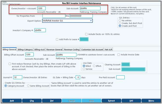 investor interface overview 2