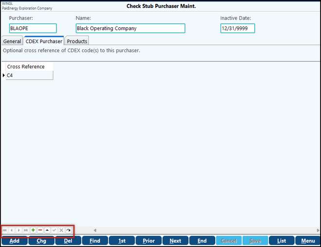 CDEX Purchaser 1