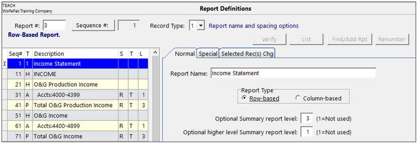 Summary Level 3