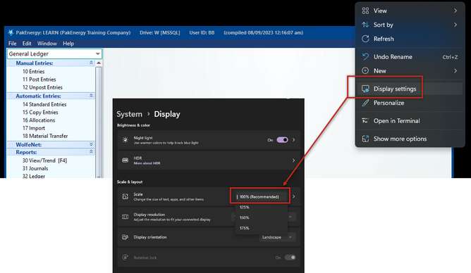 WPA display issue