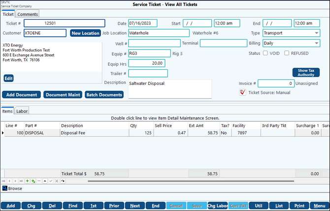 st view all invoices