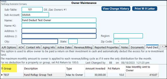 Fund deduct1