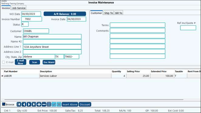 inv surcharge