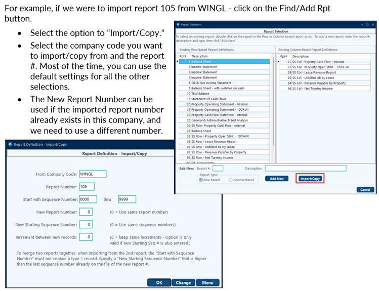 Find Add Report1