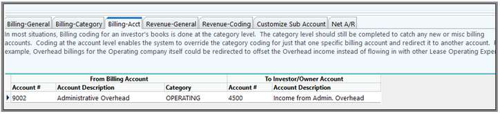 investor bill account