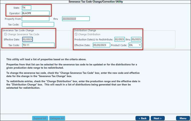 Low Producing Tax Correction