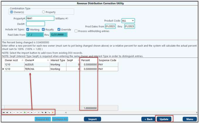 Rev Bill Owner Level Billing Corrections Utility 4