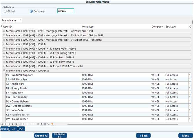 security_grid_views